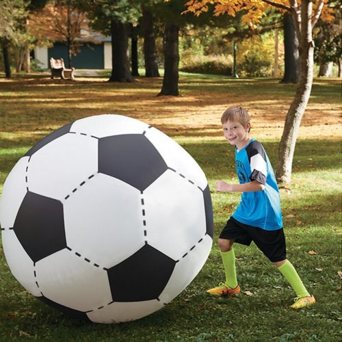 150cm Beach Ball Inflatable Giant Football Soccer Children Kid Outdoor Play Games Balloon - Image 4