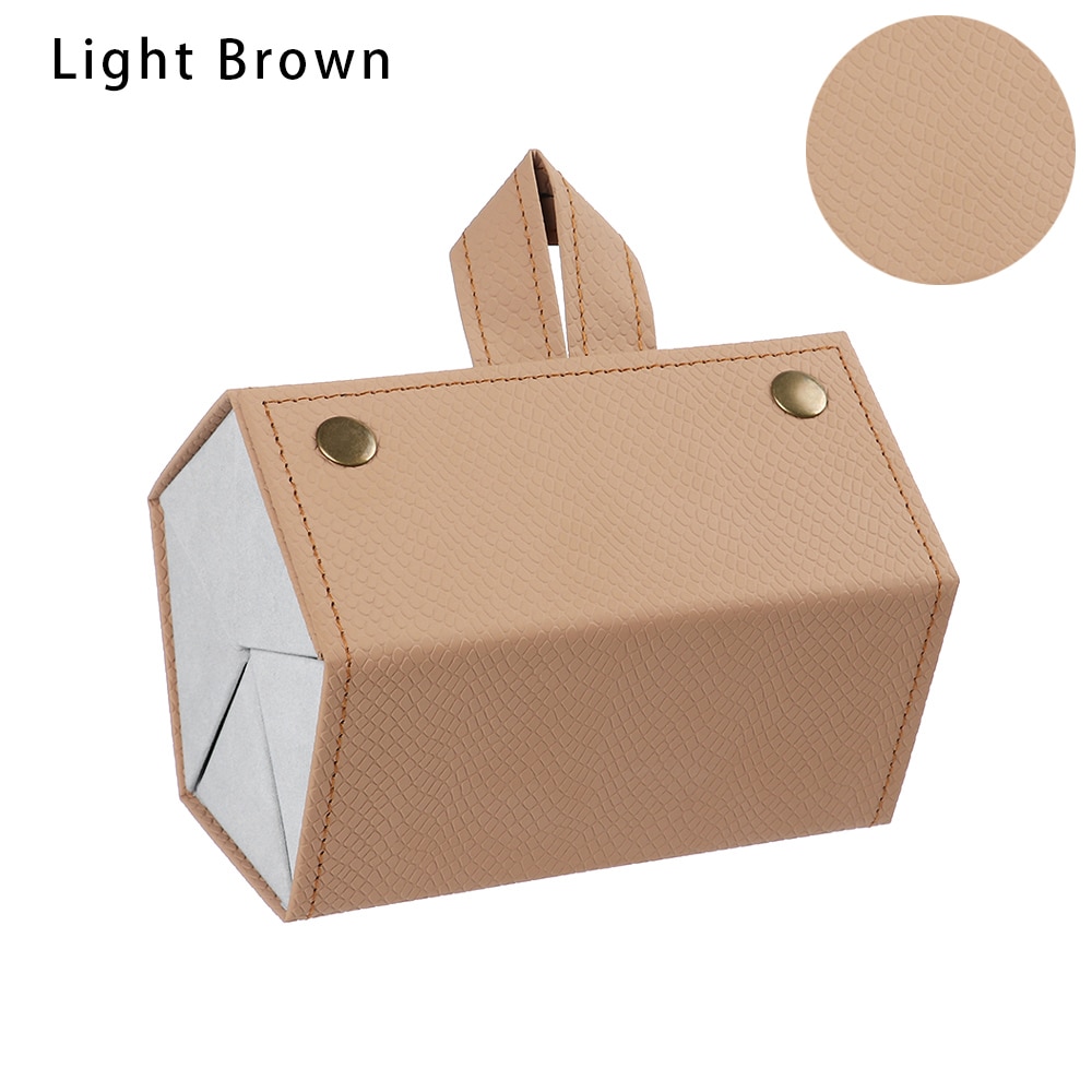 Portable Glasses Organizer 2-6 Multi-slot Eyeglasses Storage PU Leather Case - Image 20