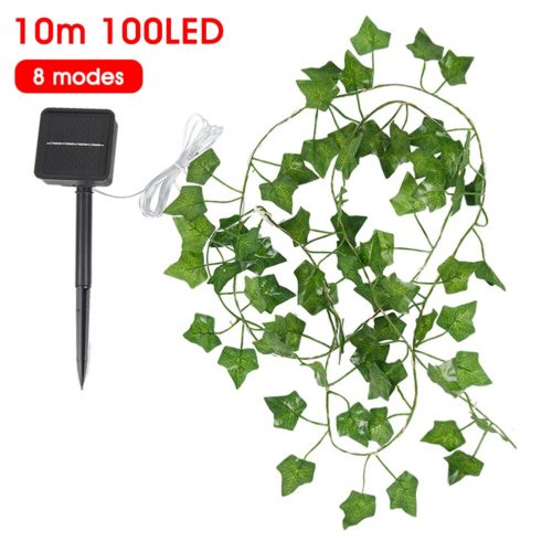 Solar Ivy String Lights, Artificial Vine Lights - Home Decor - Image 9
