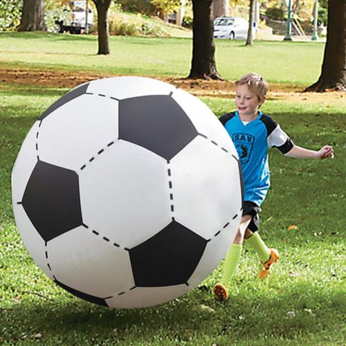 150cm Beach Ball Inflatable Giant Football Soccer Children Kid Outdoor Play Games Balloon - Image 5
