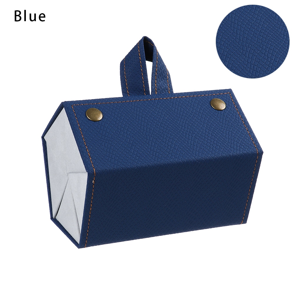 Portable Glasses Organizer 2-6 Multi-slot Eyeglasses Storage PU Leather Case - Image 17