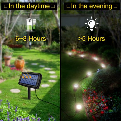 Solar Powered garden lawn Outdoor LED Light - Image 4