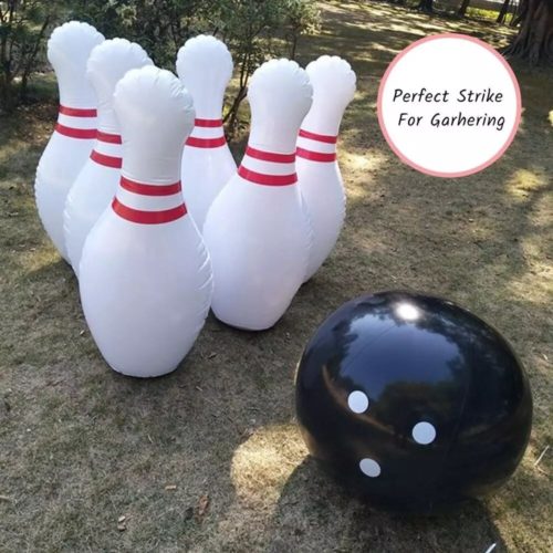 Giant Inflatable Bowling Set for Kids Outdoor Lawn Yard Games - Image 5