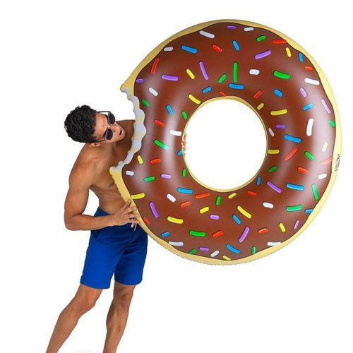 Inflatable Colorful Swimming Ring Float - Image 8