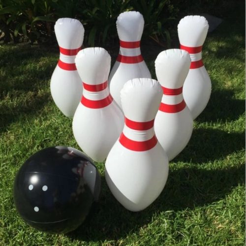 Giant Inflatable Bowling Set for Kids Outdoor Lawn Yard Games - Image 3