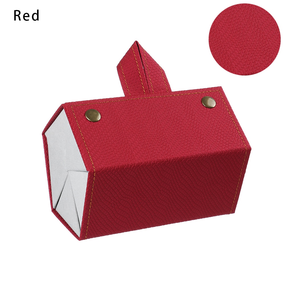 Portable Glasses Organizer 2-6 Multi-slot Eyeglasses Storage PU Leather Case - Image 18