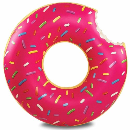 Inflatable Colorful Swimming Ring Float - Image 3