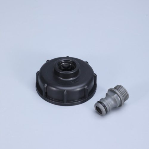 S60x6 Coarse Thread IBC Water Pipe 1/2 Inch Tap Cap Tank Adapter Compatible with IBC Tank - Image 4