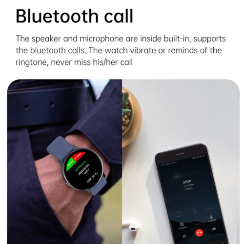 Bluetooth Smart call Watch Fitness phone Full Touch Dial IP67 Waterproof 4G ROM - Image 5