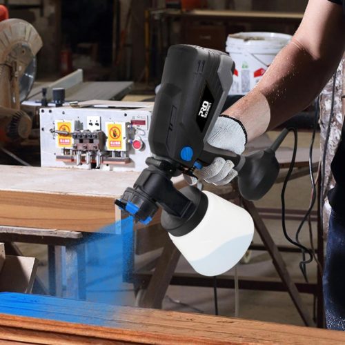 600W Electric Spray Gun 4 Nozzle Sizes 1000ml HVLP Household Paint Sprayer - Image 5