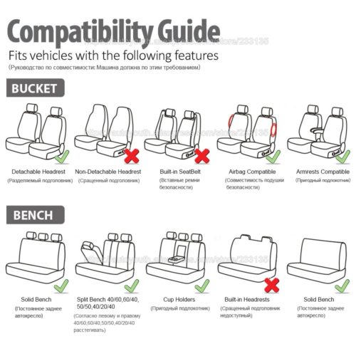 AUTOYOUTH Hot Sale 9PCS and 4PCS Universal Car Seat Cover Fit Most Cars - Image 6