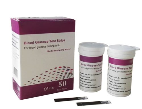 4 in1 Multi-Function Cholesterol Meter Uric acid, Hemoglobin,  Blood Glucose Test strips kit for Diabetes with Lancets - Image 8