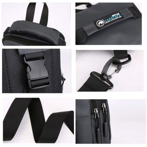 Men Multifunction USB Shoulder Bag - Image 3