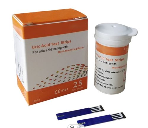 4 in1 Multi-Function Cholesterol Meter Uric acid, Hemoglobin,  Blood Glucose Test strips kit for Diabetes with Lancets - Image 11