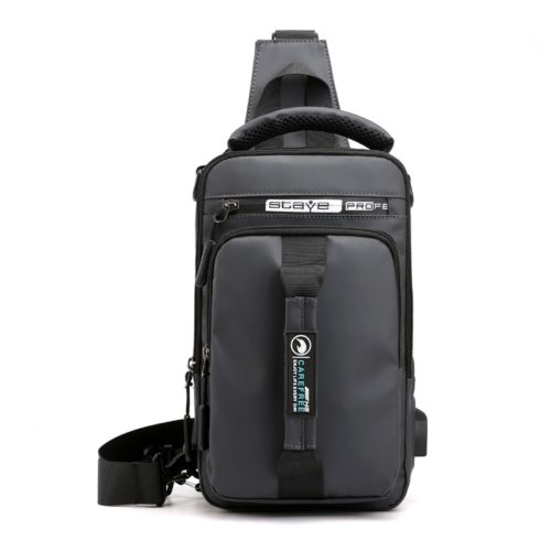 Men Multifunction USB Shoulder Bag - Image 8