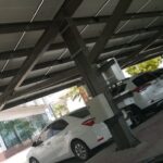 10 KW Solar Lighting and Shading Structures for Parking 12 m x 5 mtr